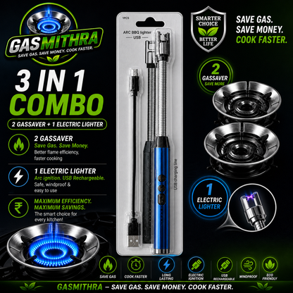 “Upgrade your kitchen: Save gas + light instantly ⚡🔥”